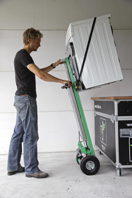 Tartozék elektromos zsák-szállító molnárkocsihoz: szállító-lap nagy-készülékek mozgatásához