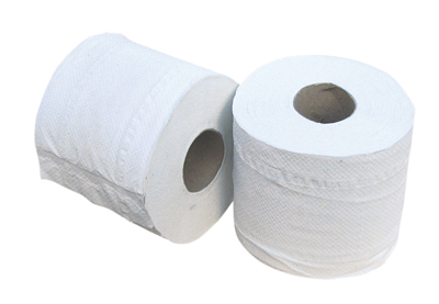 Toilettpapír fehér, 3-rétegű Tekercs, 250 Lap, VE 2 x 72 = 144 tekercs