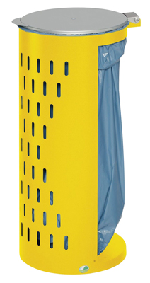 Kompakt hulladékgyüjtő, színe: sárgs, MxMéxSz: 850x440x380 mm