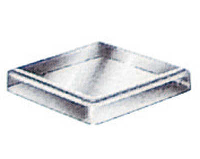 Fedél tároló-dobozhoz, anyaga: polisztyrol, színe: üvegtiszta, SzxHxM: 49x99x90 mm, a 863765-769-ig termékekhez, 50 db/csomag