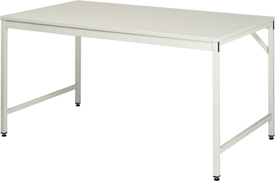 Író/alap-asztal, SzxMéxM: 1500x800x735-785 mm, munkalap: melamíngyanta, állvány színe: RAL 7035 világosszürke