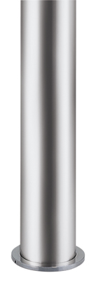 Tartozék 61 mm átmérőjű nemesacél lezáró oszlophoz: nemesacél diszítő-gyűrű