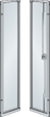 Tartozék folyadék-tároló szekrényhez: szárnyas-ajtó, SzxM:  1450x1450 mm
